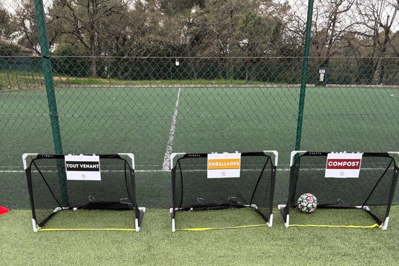 Buts Penal'tri du Stand Écoresponsable Interactif