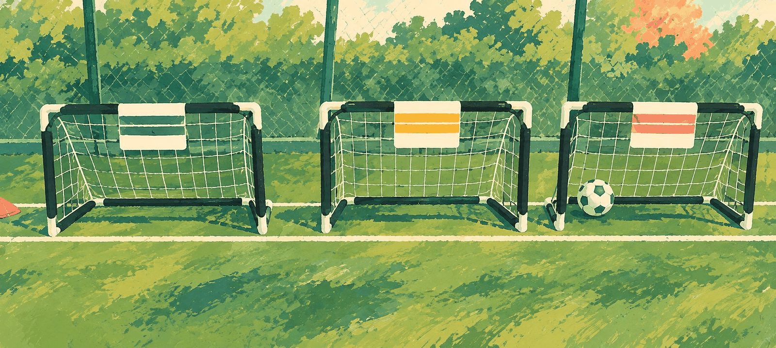 Buts Penal'tri du Stand Écoresponsable Interactif